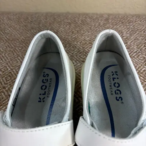KLOGS Ashley Mary Jane Nursing Clogs Comfort Shoes Slip Resistant Sz6.5 Career White Size 6.5