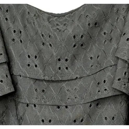 Harlowe $ Graham Harlowe & Graham Eyelet Cami Top - Size L - NWT