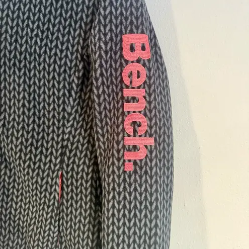 Bench FLEECE FULL ZIP HOODED SWEATSHIRT JACKET SIZE SMALL NWT