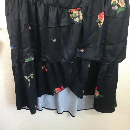Capulet NWT  Porter night bloom midi wrap skirt thumbnail 3