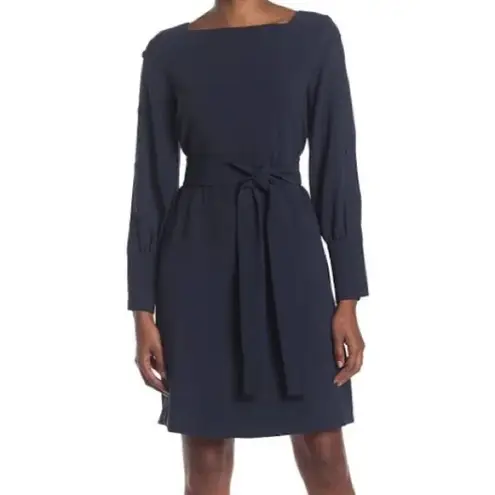 Club Monaco Button Sleeve Dress Robe in Navy/ Bleu Marine Size 2, New w/Tag $269