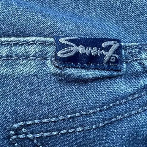 Seven7 Booty Shaper Blue Jeans Womens 6 Denim Stretch Classic Everyday Comfort
