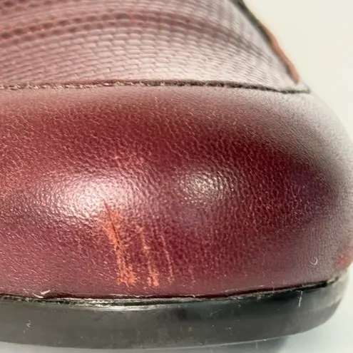 Munro Keira Style Women's Burgundy Loafers SZ 8.5