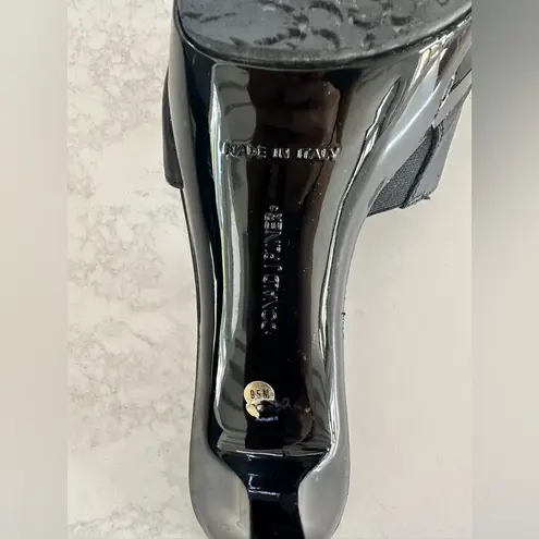 Vintage Couture Donald J Pliner Stiletto HEELS WITH BUCKLE size 9.5 Black