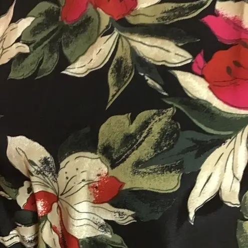 Vintage 90s floral pin up style dress Size 10