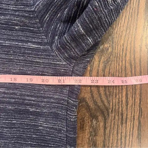 Minimum Navy Long Sleeve Tee with Textured Fabric Black Size undefined