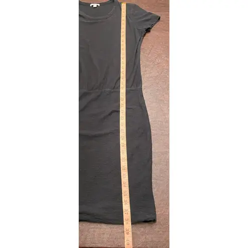 James Perse Standard Women’s Black Ruha T-Shirt Dress 3 Large Soft Cotton Modal