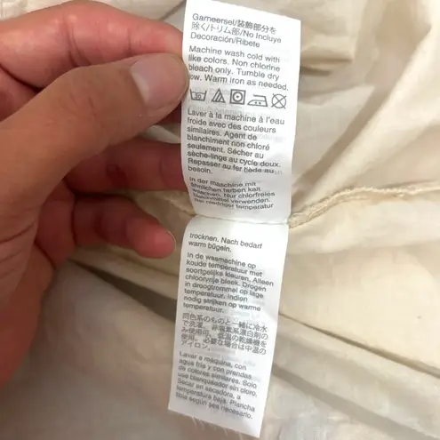 Point Sur J.Crew Cream Multi Color Pom Pom Tiered Midi Dress