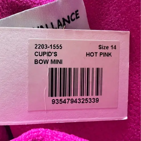 Rebecca Vallance Cupid's Bow mini dress Pink Size 10