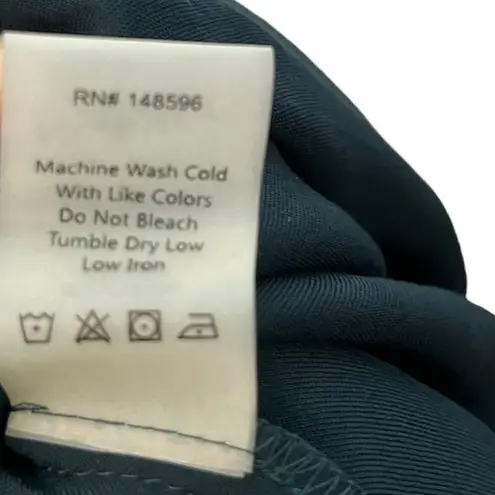 Universal Standard Diane Satin Bias Skirt Deep Sea US 6-8 Midi