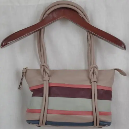 Radley London Wren Street Colorful Leather Tote Style Purse