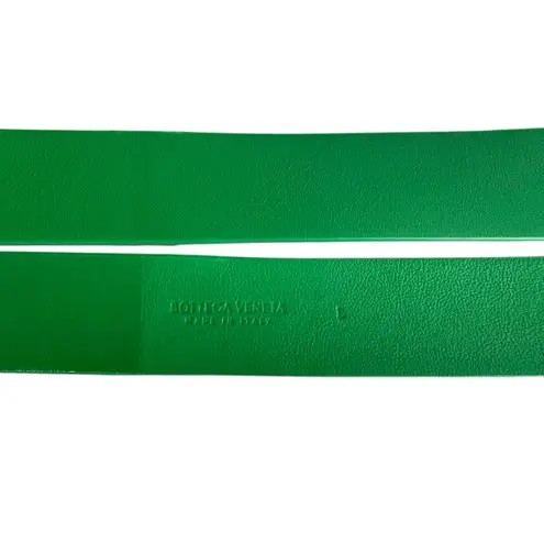 Bottega Veneta NWT Leather Double Strap Belt With Horseshoe Buckle Size L