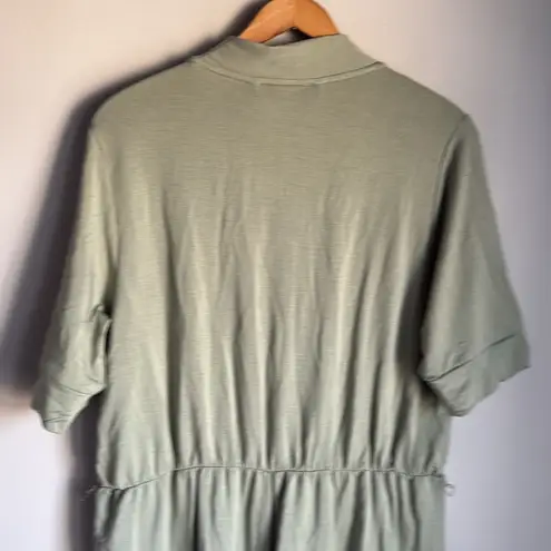 NEW Hatch Jumpsuit Women Large Sage Green The Nurse to Errand Onesie Size undefined