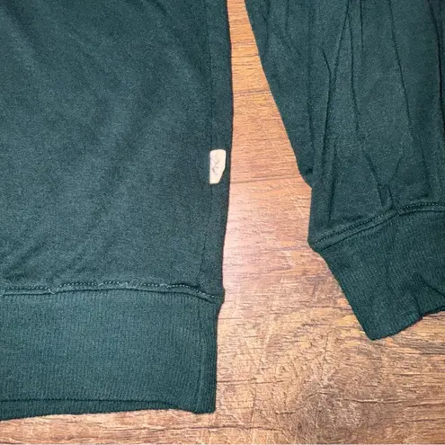 Magnolia Homebody Market Olive Green Embroidered Pullover Hoodie Size M