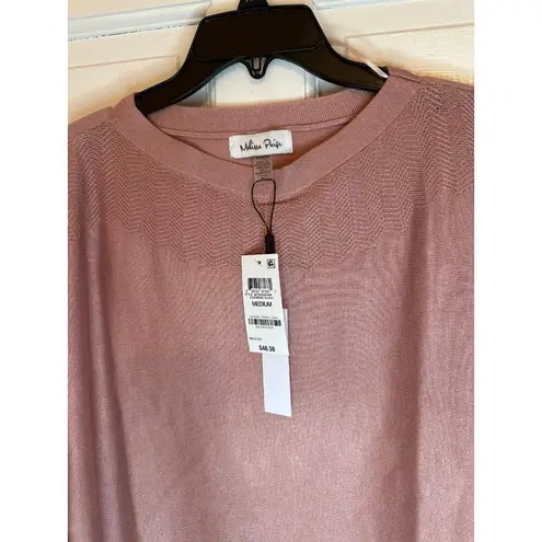 Melissa Paige  Dusty Rose Sweater size M NWT