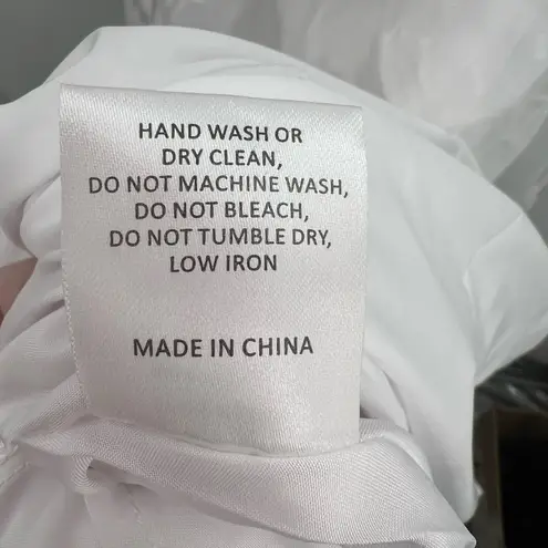 Hutch White Maxi Dress Cutout Size 4 New