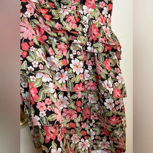 Outerknown Bailey Floral Halter Mini Dress, Women’s Sz 4, NWT