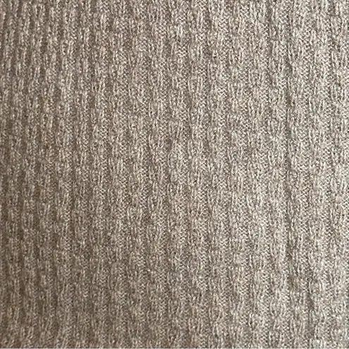 Royal Robbins Royal Robbins Abstract Leaves Tan Knit Button-Up Cardigan Small ROYC-531 Cotton