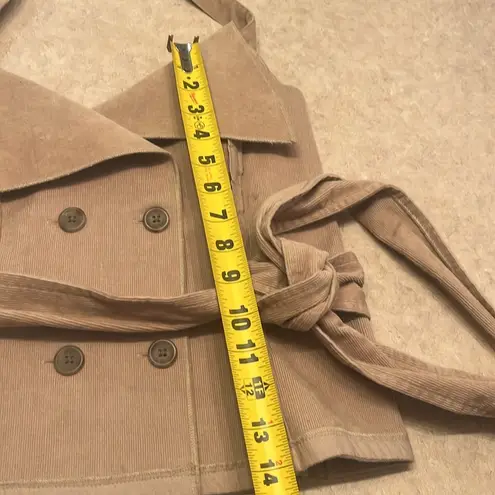 Making the Cut Deconstructed Strapless Corset halter Top size Medium corduroy