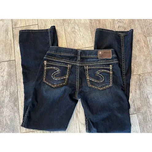 Silver Jeans Frances 18" Denim Bootcut 29x31 Boot 29 x 31 Western Stretch