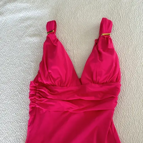 MELISSA ODABASH PANAREA FUCHSIA SWIMSUIT, Size 4, $275 Pink