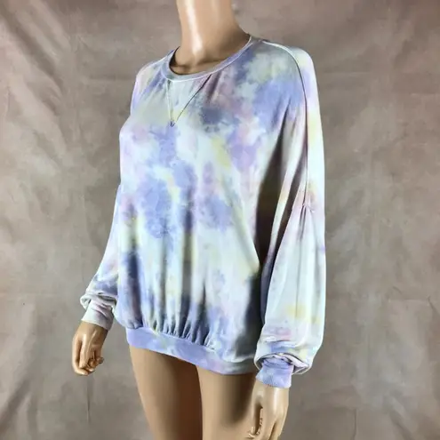 Young Fabulous and Broke  Paste Tie Dye Sweatshirt SMALL