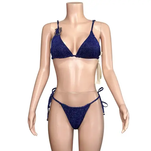 BAOBAB Kaia Bikini Top & Bottom, Royal, Small Blue