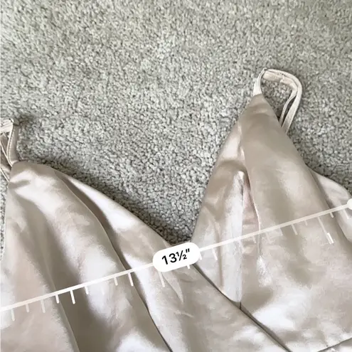 American Threads  satin wrap mini romper - Image 3