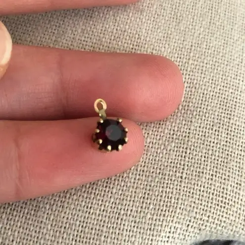 Vintage Rhinestone Mini Pendant thumbnail 1