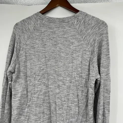 Athleta  Mindset Sweatshirt - Heathered Gray soft & stretchy 472751 size medium