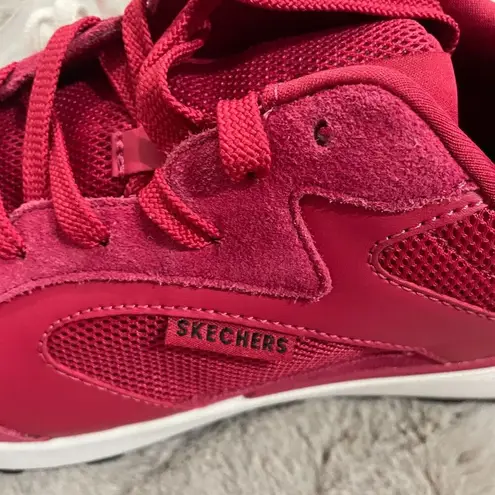 Skechers  Women's Red Sunny Street-Primary's Sneaker‎ Shoes US 11 School Gorpcore