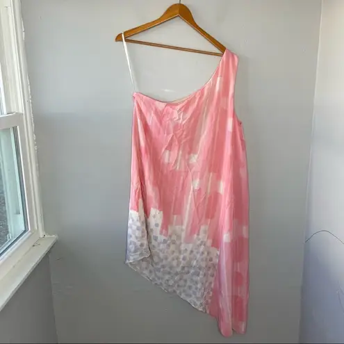 Maeve ANTHROPOLOGIE Silk Dress Womens Size 14 Romantic Fairy Feminine Ethereal