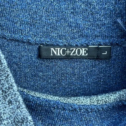 Nic+Zoe EUC Laid Back Color Block Knit Dress