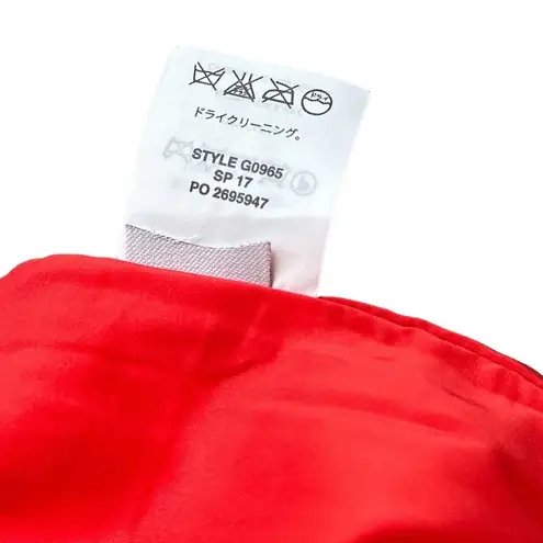 J.Crew  Textured Tweed Fringe Sleeveless Sheath Above the Knee Dress Red 8