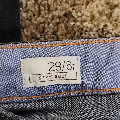 Gap  1969 Dark Indigo Wash Sexy Boot Cut Jeans 6