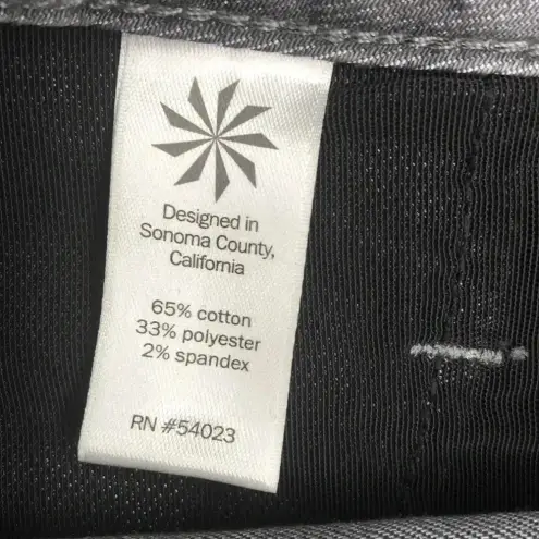 Athleta  Women’s Sculptek Skinny Granite Gray Stretch Jeans