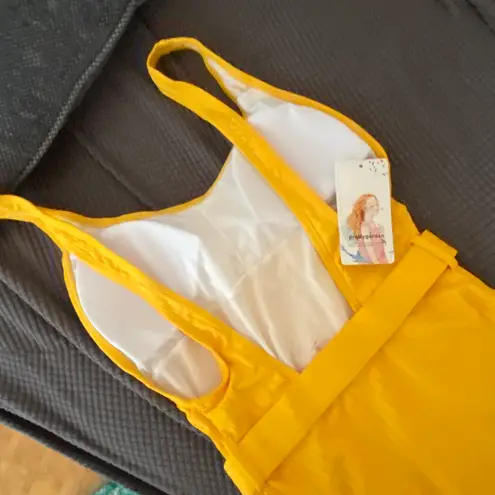 PRETTYGARDEN Women One Piece Swimsuit U Neck Tummy Control Swimwear Slimming Strap Backless