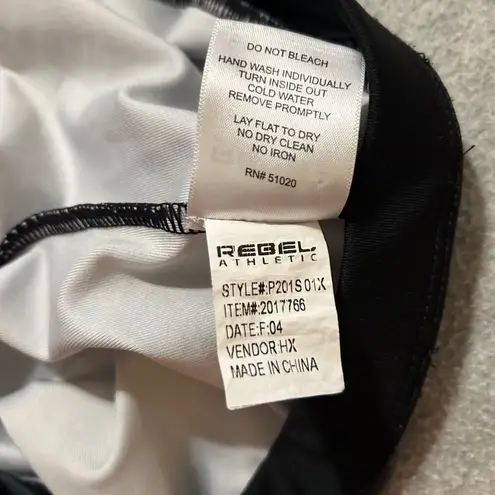 Rebel Athletics Cheer Athletics Shorts by Rebel Athletic Size Adult Small Grey Black G3FCA2A