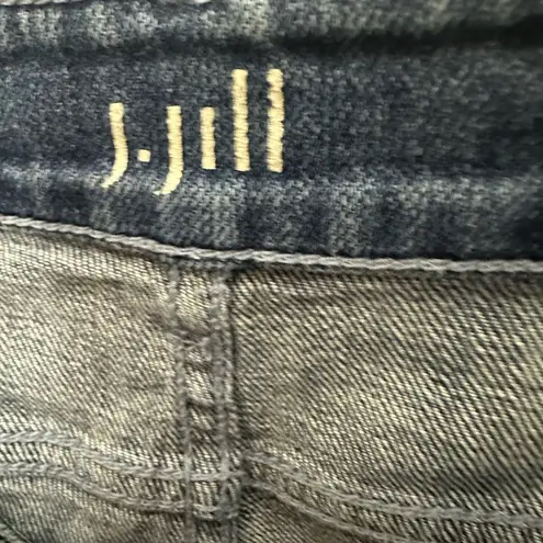 J.Jill  Authentic Fit Crop Jeans Size 14 Light Wash Mid Rise