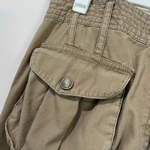 Paris Blues Y2K Paris Blue Low Rise Wide Leg Tan SoulMate Buckle Hem Pants Size 1