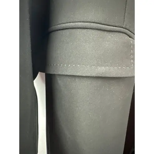 Gallery Womens Black Mid-Length Coat M