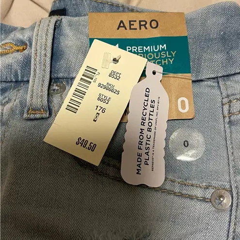 Aeropostale Aero high rise curvy midi shorts