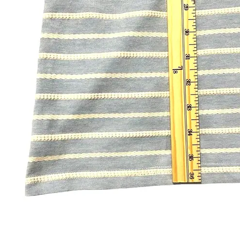 Sail To Sable Womens Striped T-Shirt Dress Size L Coastal Preppy Nautical