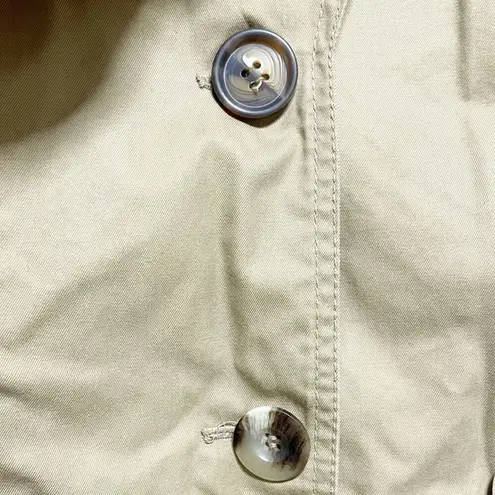 Kenneth Cole Reaction Camel Collared Trench Jacket Tan