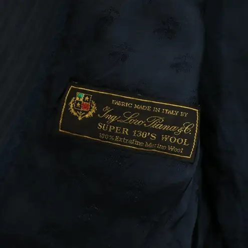 Loro Piana Brooks Brothers Women’s Blazer Size 6 Pinstripe Super 130’s wool