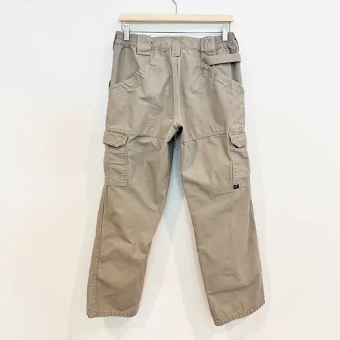 5.11 Tactical Cotton Canvas Cargo Utility Pants Khaki Tan Work Pockets Womens 10