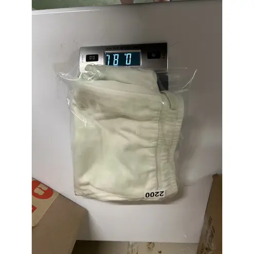 J Jill Jjill Fit Sweat Shorts Fleece Tie Dye 5" 5 Inch Inseam Colorful Small Green