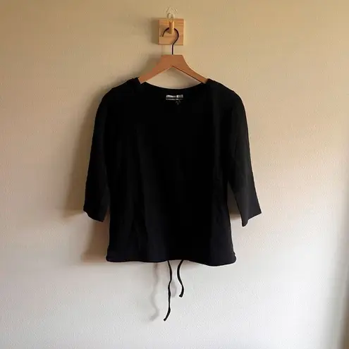 Barefoot Dreams NWT! Malibu Collection Lounge Rib Mix Top Size S