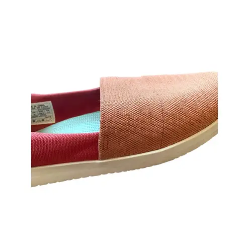 REEF Rose Flat Loafers Pink/Orange Size 8