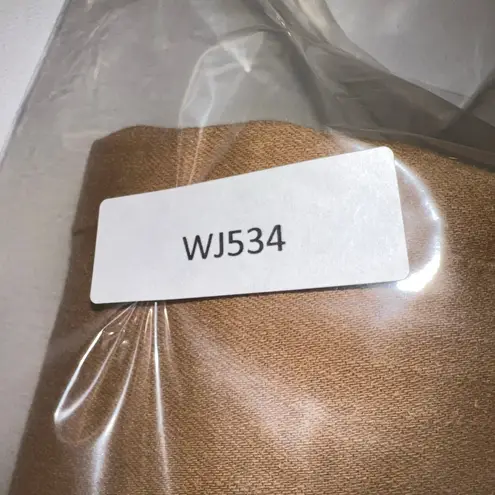 frame denim  Le Crop Mini Boot Coated Jeans Mid Rise Camel Tan Size 31 - Image 13